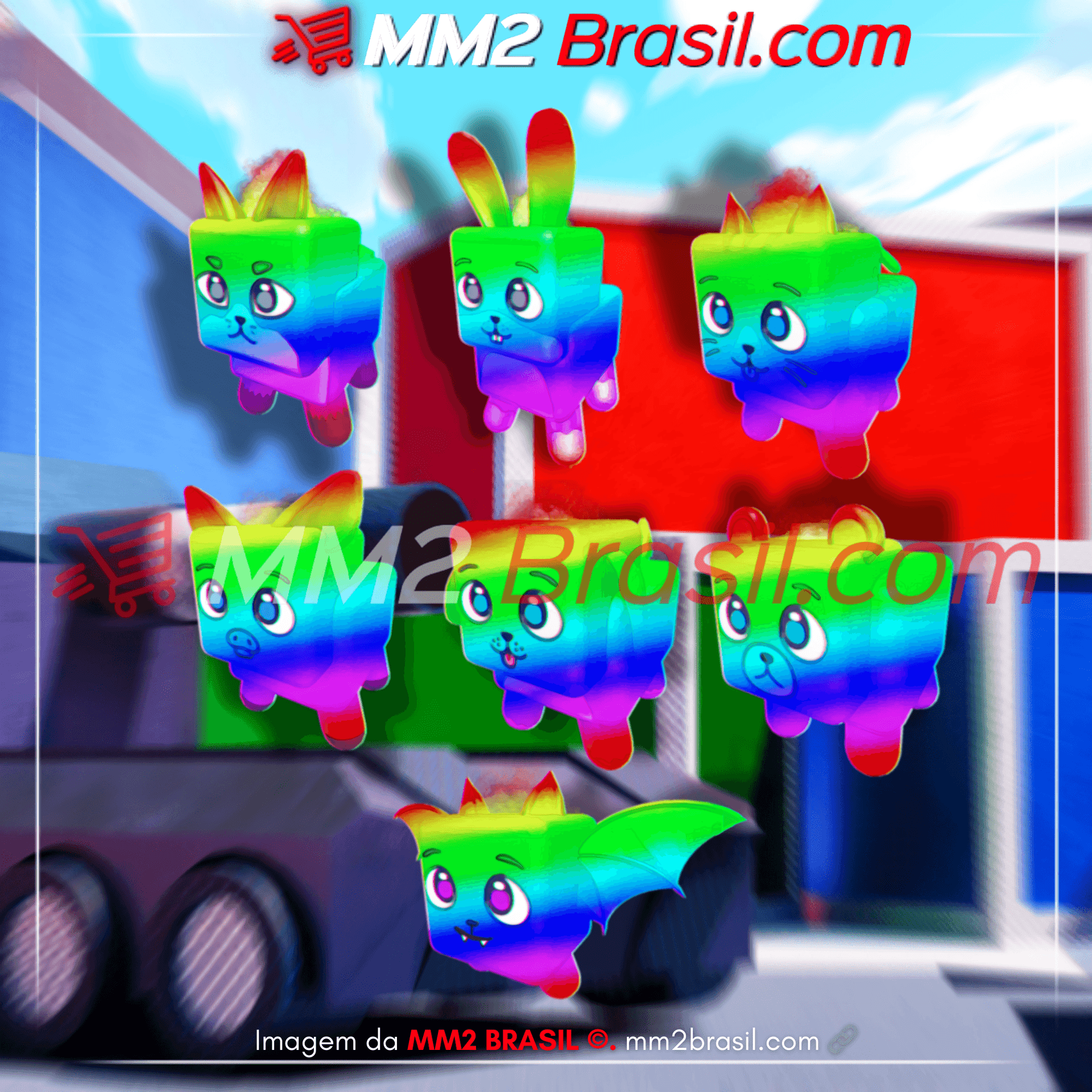 [🌈] - Chroma Pet Set Full 