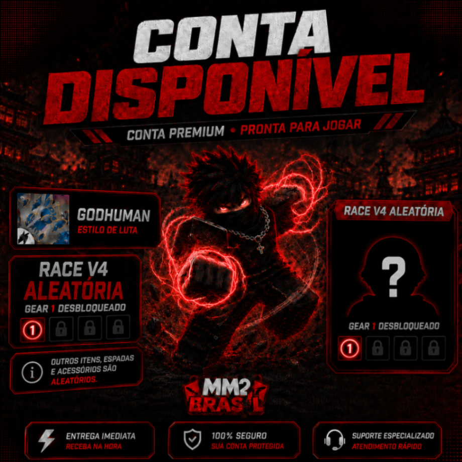 [🎲] - RACE V4 ALEATÓRIA GEAR 1 + GH