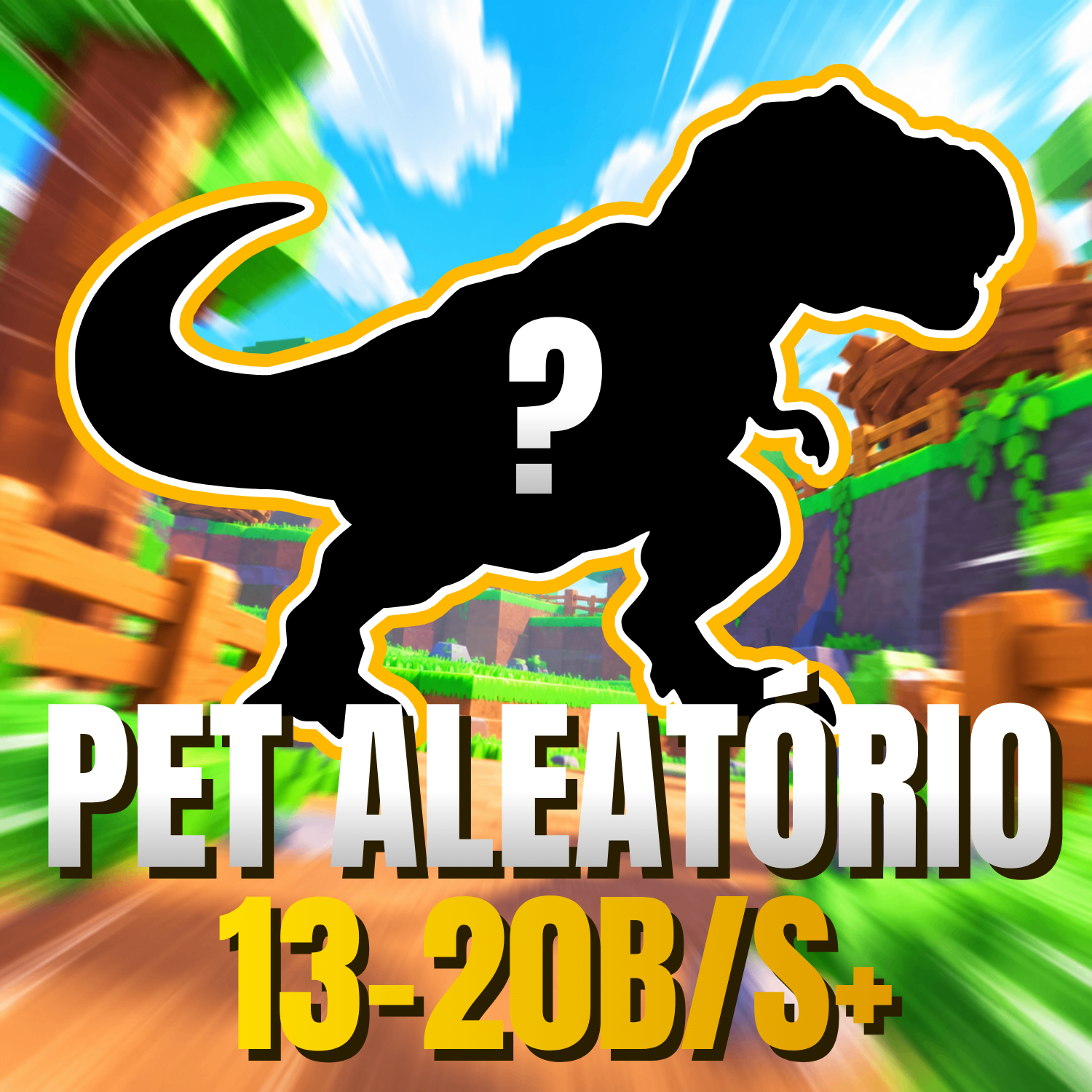 [🥚] - CONTA COM PETS ALEATÓRIOS | $1B/s – $3B/s
