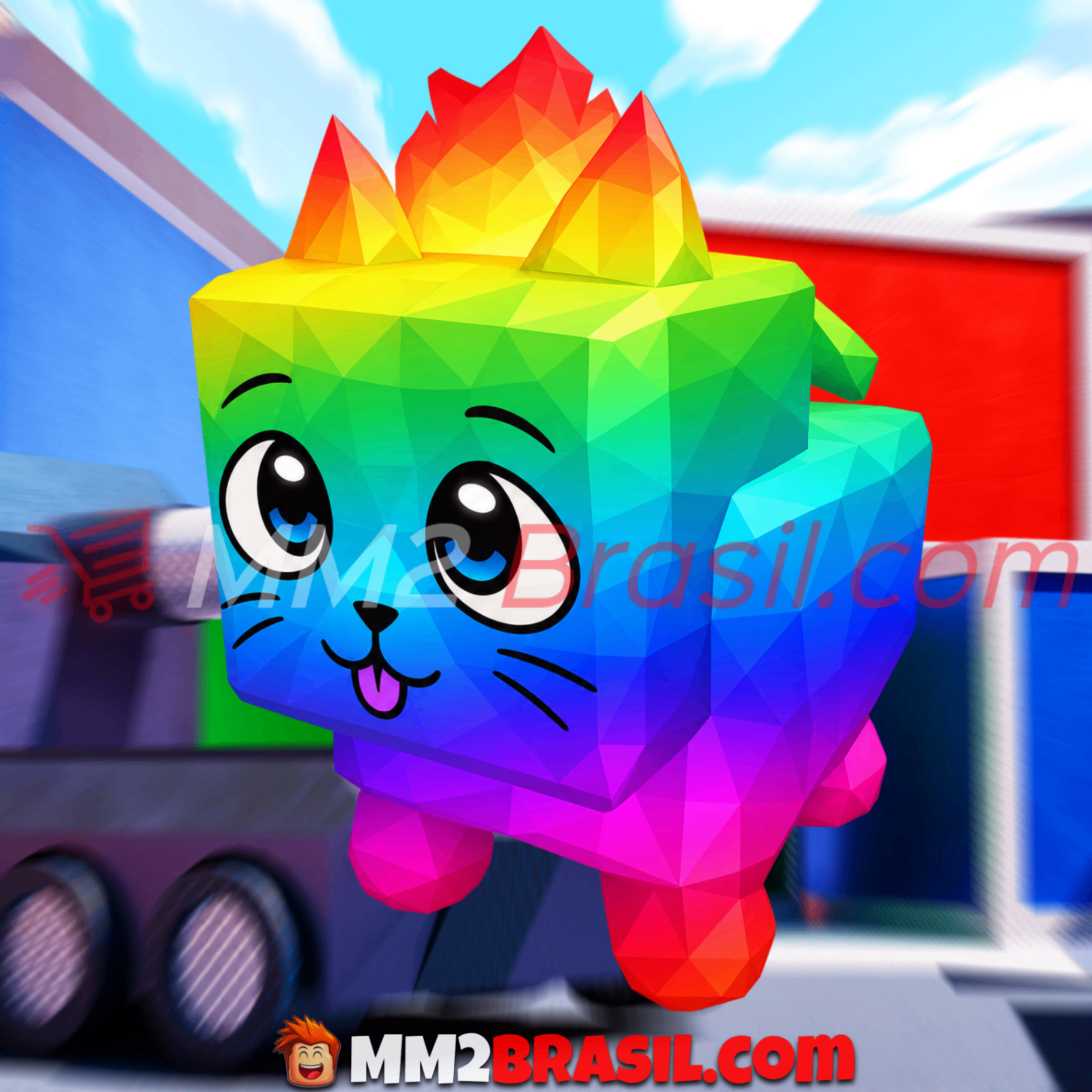 [🌈] - Chroma Fire Cat