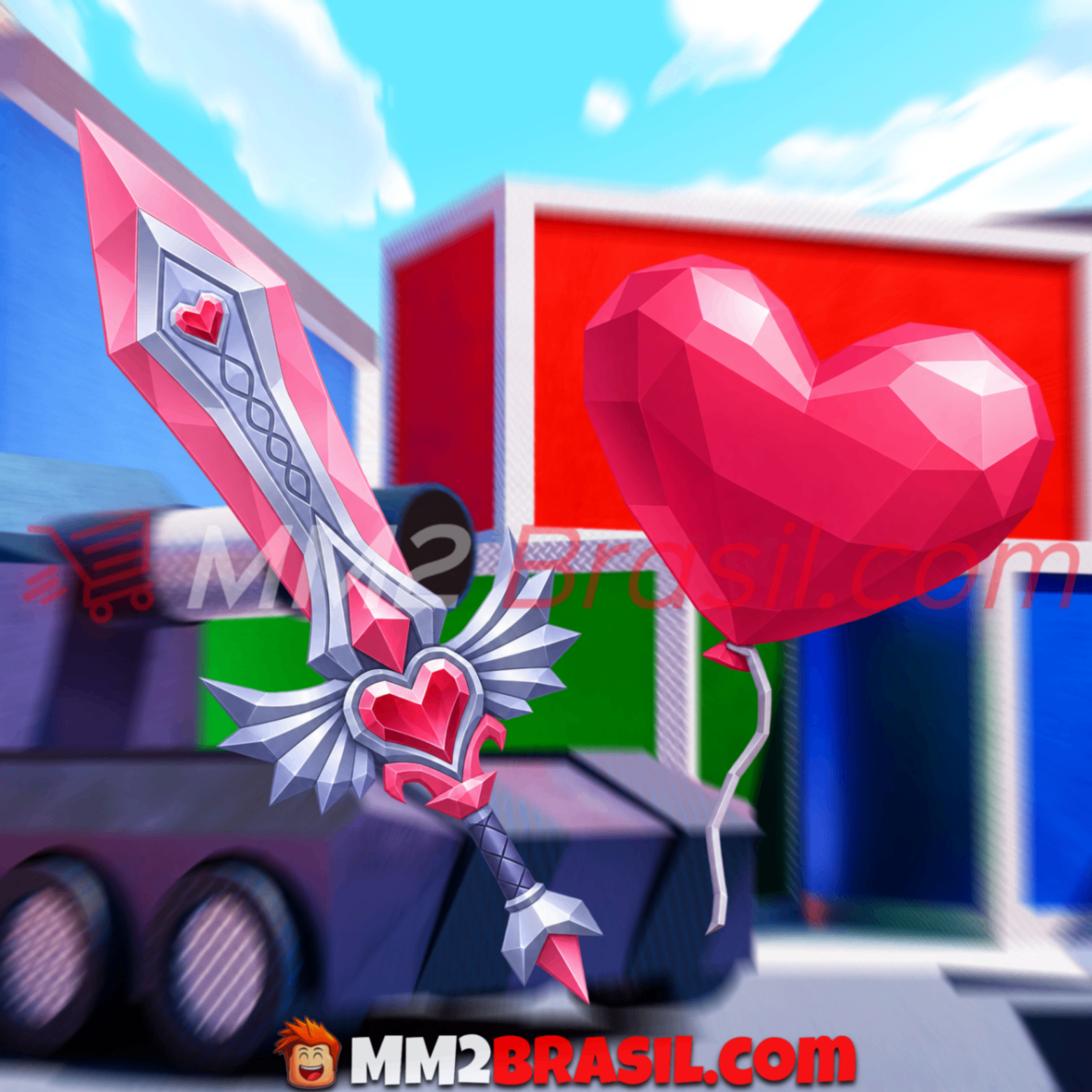 [💕] - Set Heart (Heartblade + Coração)