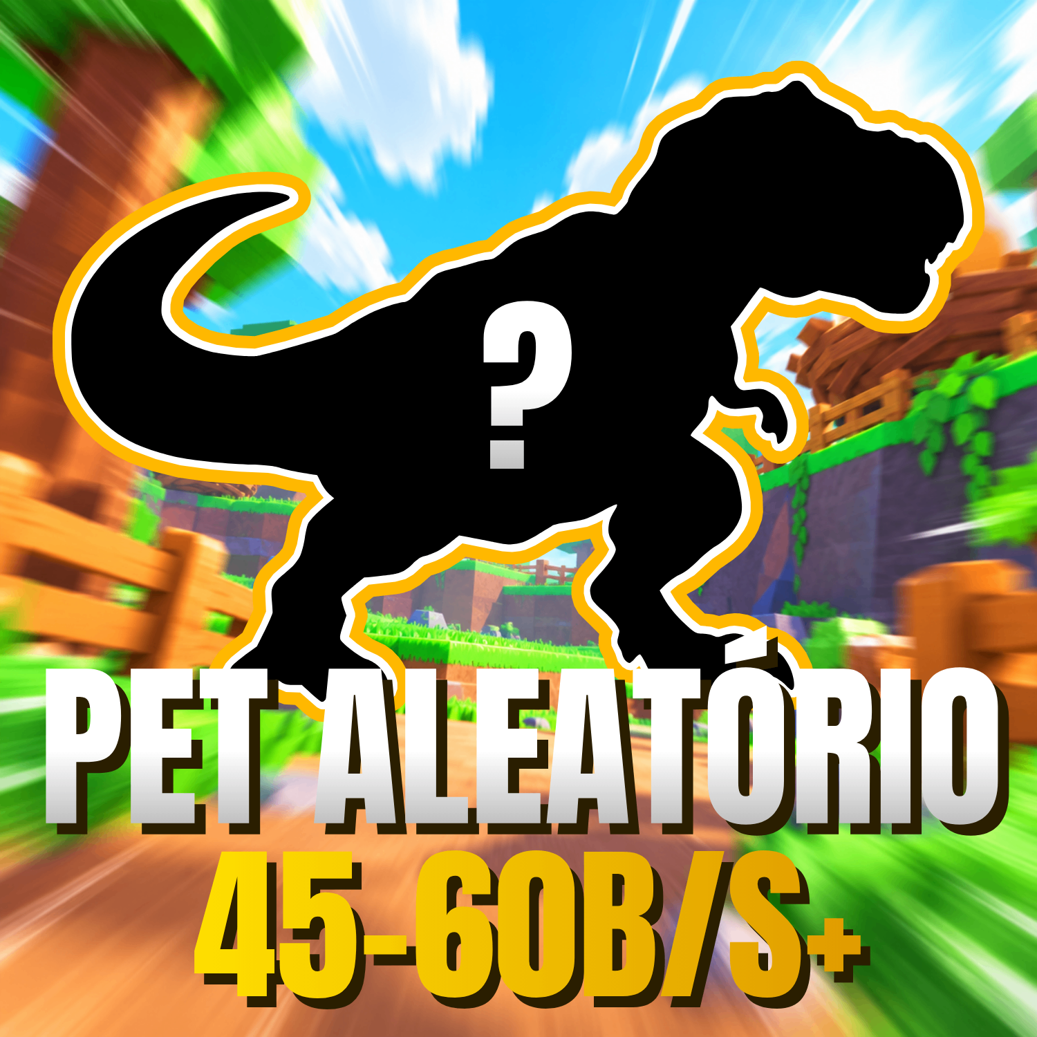 [🥚] - CONTA COM PETS ALEATÓRIOS | $45B/s – $60B/s