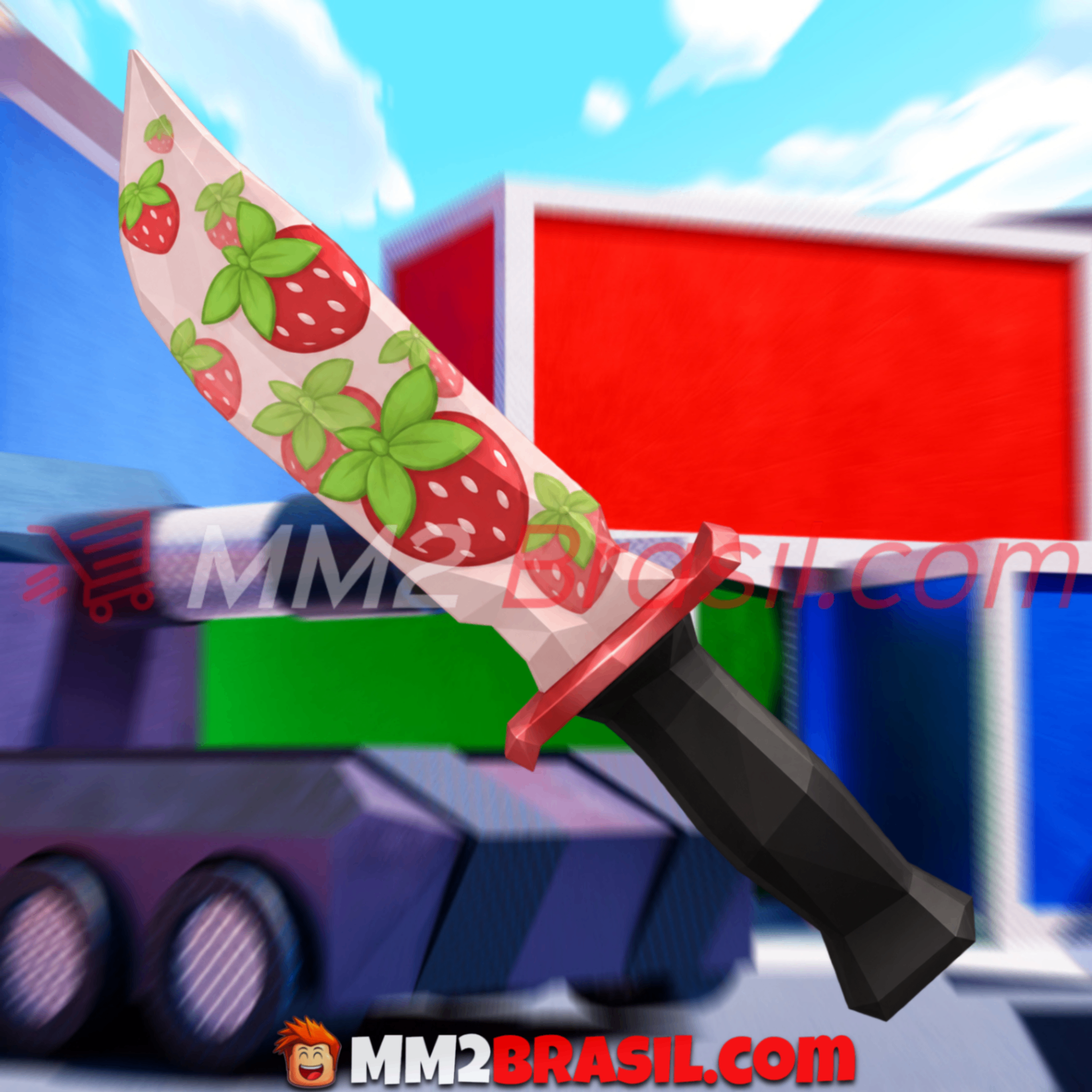 [🍓] - Strawberries (Knife)