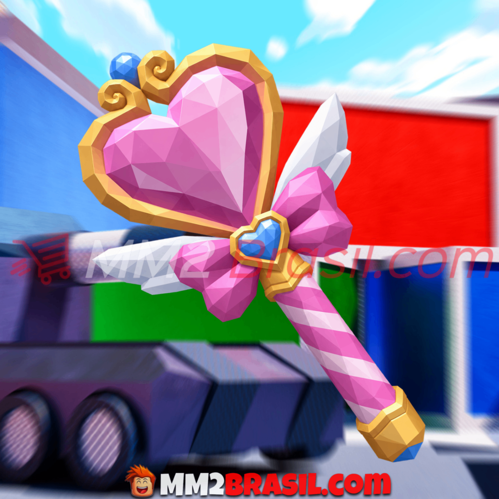 [💕] - Heart Wand